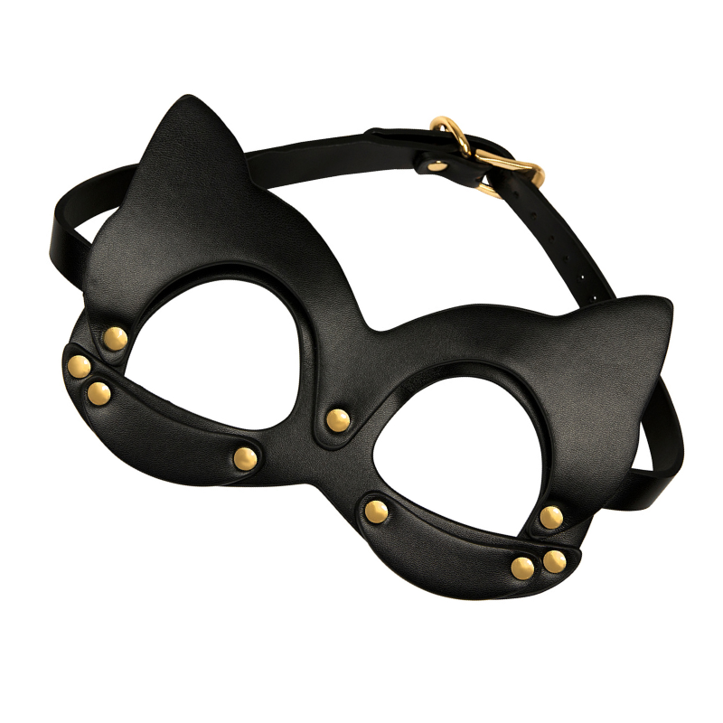 Zwart kattenmasker