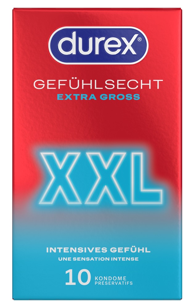 Durex XXL Condooms 10 Stuks Extra Groot Gevoelsecht - Afbeelding 6