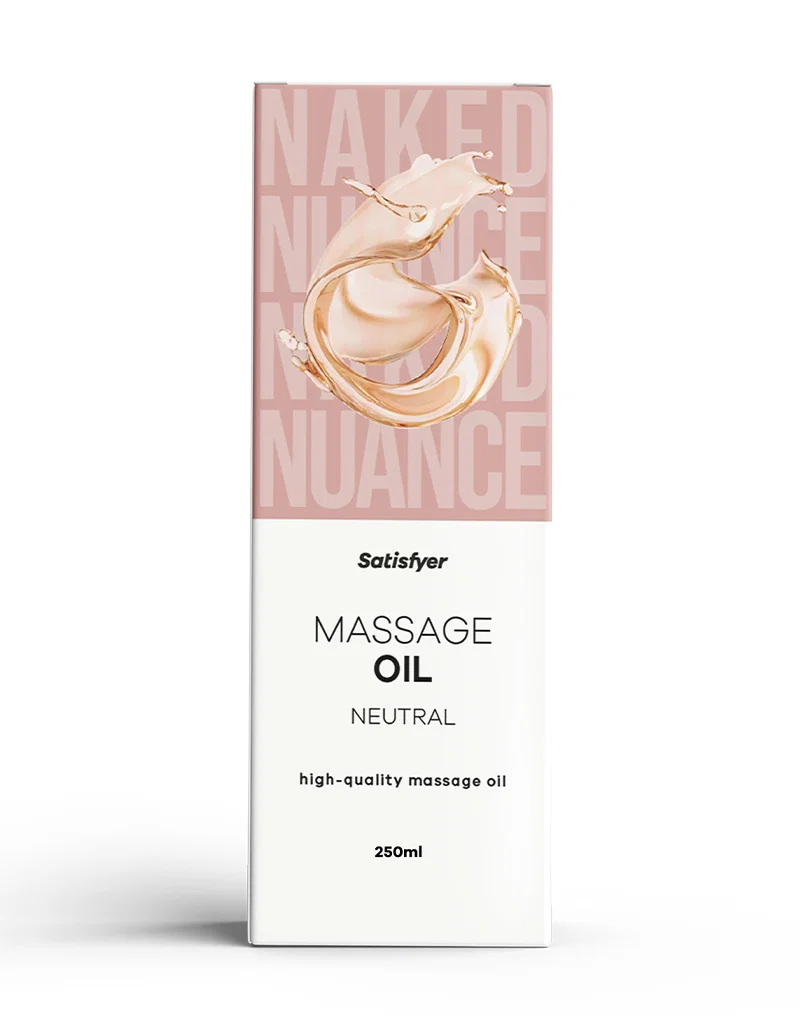 Satisfyer Massageolie Neutraal – Sensuele Massageolie 250 ml