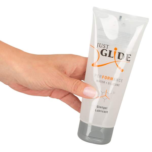 Hybride glijmiddel 200 ml met hand