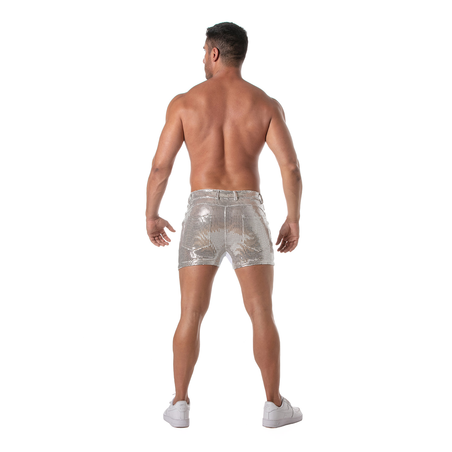 Zilveren Pailletten Short - TOF PARIS - Afbeelding 7