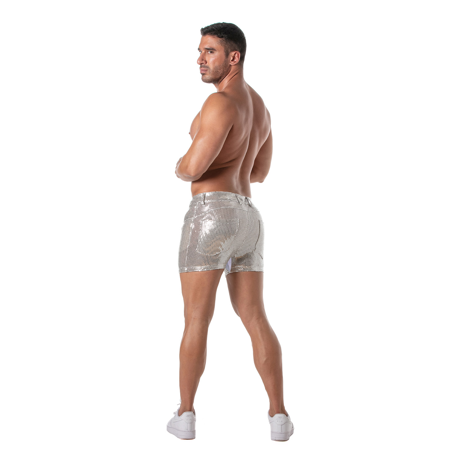 Zilveren Pailletten Short - TOF PARIS - Afbeelding 8