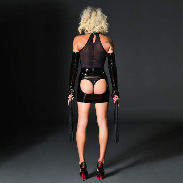 Patrice Catanzaro - Cross Dress - Mme Catherine - Lak Rok - Zwart - Afbeelding 2