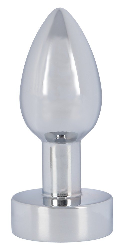 Anos - Heavy Butt Plug - Anale Plug - Met Vibratie - Metaal - Afbeelding 2