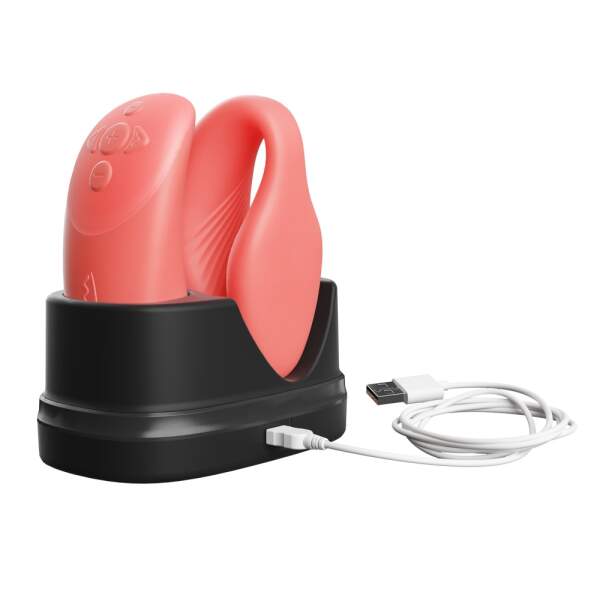 We-Vibe - Chorus - Vibrator voor Koppels - Remote Control - Oranje - Afbeelding 3