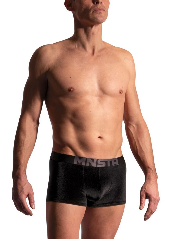 Manstore - M2234 - Micro Pants - Velours - Zwart