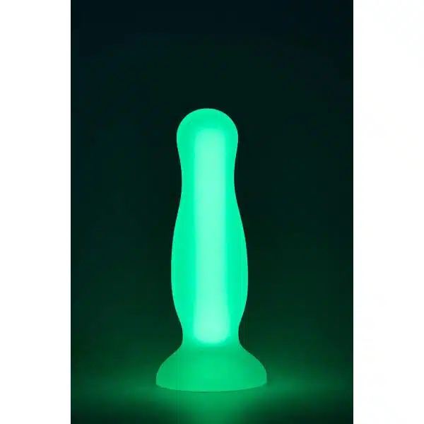 Dream Toys - Radiant - Butt Plug - Small - Glow in the Dark - Soft Siliconen - Groen