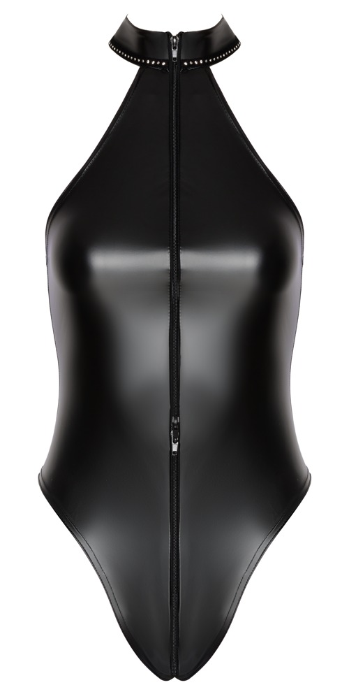 Noir Handmade - Body - Strass - Wetlook - Zwart - Afbeelding 5