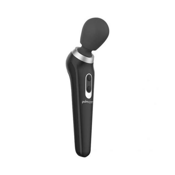 Palm Power - Extreme Vibrator Black - Massage Wand - Zwart