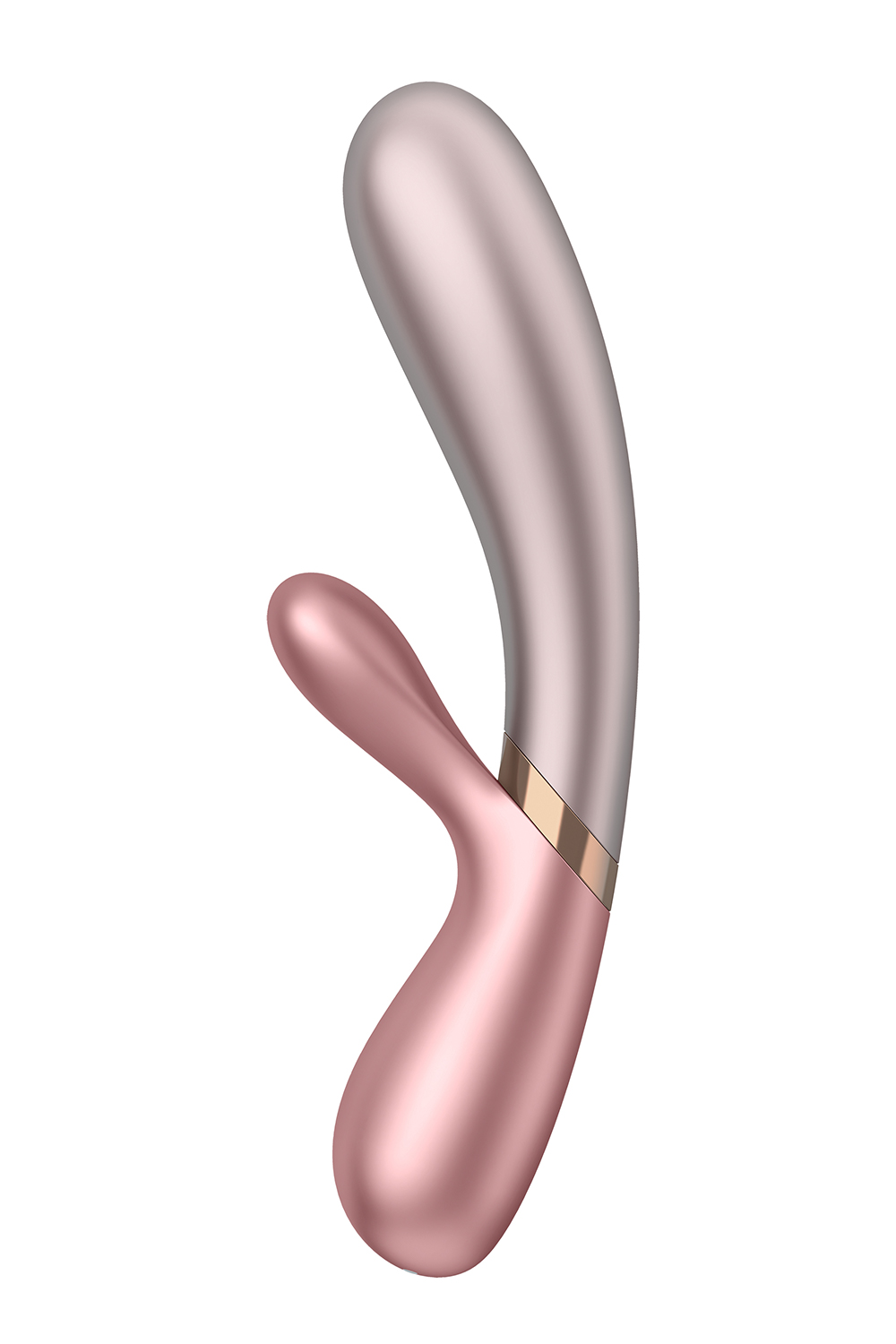 Satisfyer - Hot Lover - Rabbit - Clitoris - G-Spot - Verwarmde Vibrator - met App -Pink - Afbeelding 2