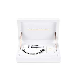 Le Wand - Bullet - Mini Pleasures 4-delige Collectie - Wand Vibrator - RVS Wand - Wit