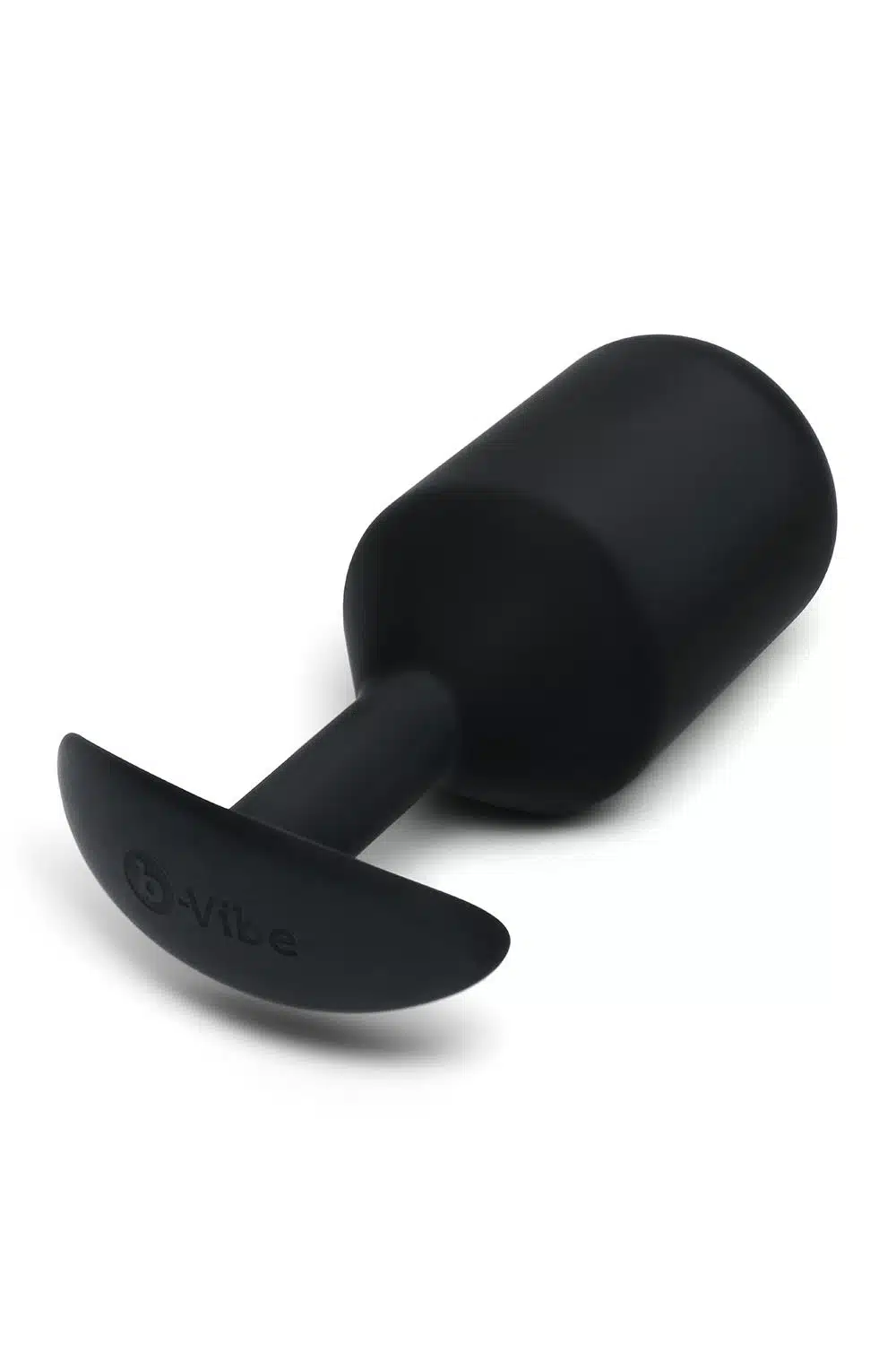 b-Vibe - Snug Plug 7 - Verzwaarde Butt Plug - Siliconen -Zwart - Afbeelding 4