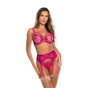 Axami - Brillance - Kanten BH - Straps - Fuchsia