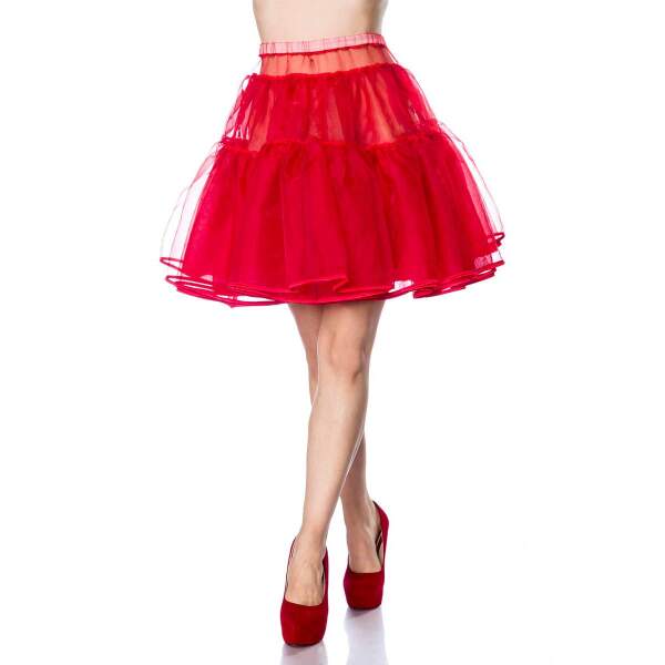 Belsira - Petticoat - Laagjes - Gaas - Rood - Afbeelding 3