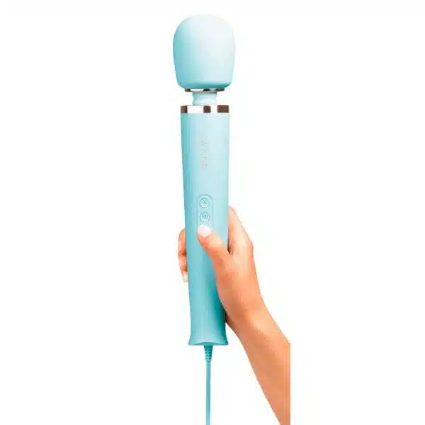 Le Wand - Wand Vibrator Plug-in - Clitoris Vibrator - Met Snoer - Blauw