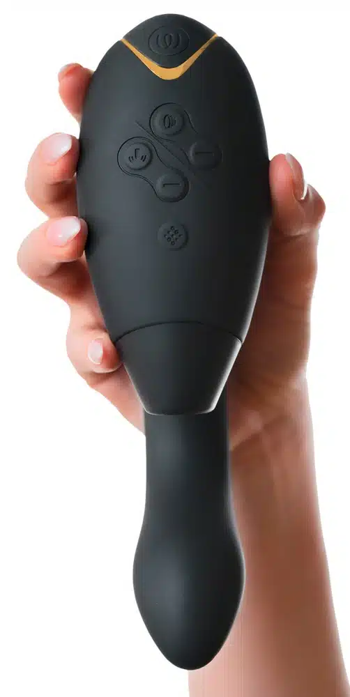 Womanizer - Duo 2 - Clitoris Stimulator - G-Spot Vibrator - Luchtdruk - Vibraties - Zwart - Afbeelding 4