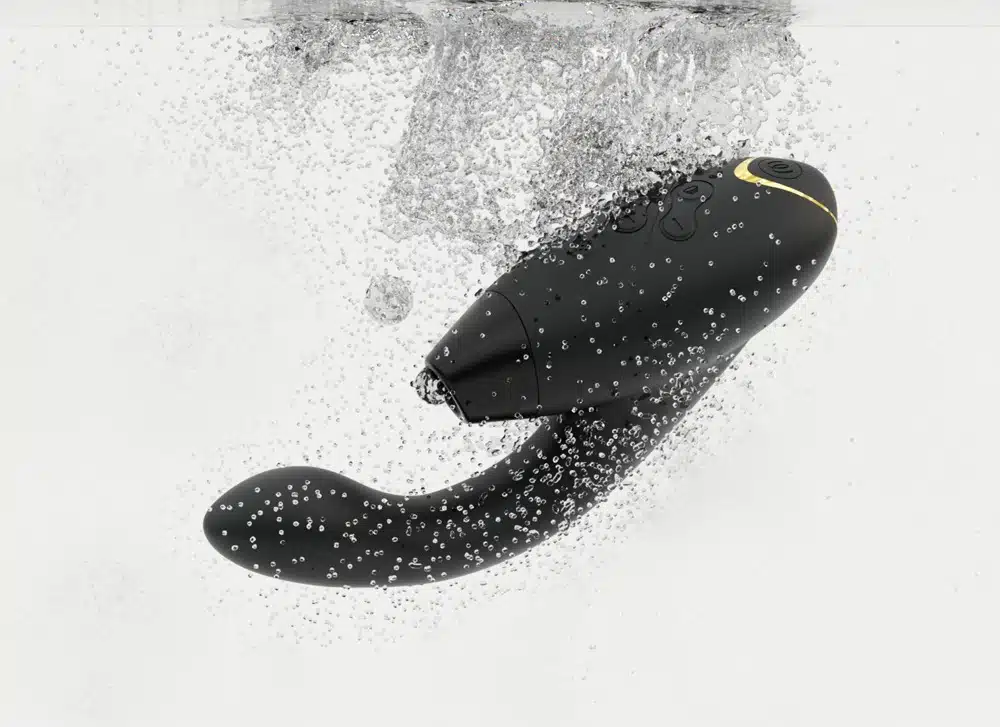 Womanizer - Duo 2 - Clitoris Stimulator - G-Spot Vibrator - Luchtdruk - Vibraties - Zwart - Afbeelding 2