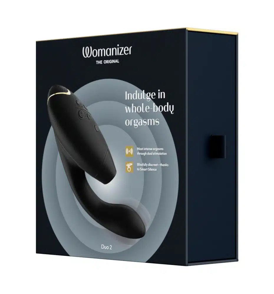 Womanizer - Duo 2 - Clitoris Stimulator - G-Spot Vibrator - Luchtdruk - Vibraties - Zwart - Afbeelding 8