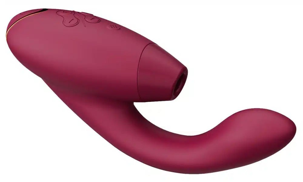 Womanizer - Duo 2 - Clitoris Stimulator - G-Spot Vibrator - Luchtdruk - Vibraties - Rood - Afbeelding 3