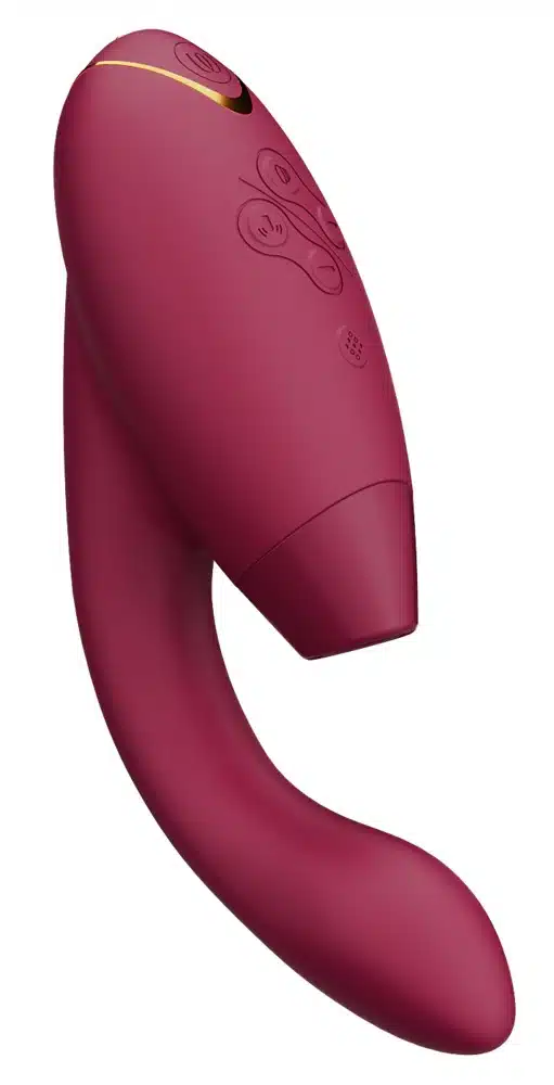 Womanizer - Duo 2 - Clitoris Stimulator - G-Spot Vibrator - Luchtdruk - Vibraties - Rood - Afbeelding 4