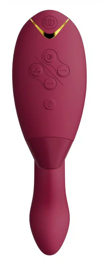 Womanizer - Duo 2 - Clitoris Stimulator - G-Spot Vibrator - Luchtdruk - Vibraties - Rood - Afbeelding 5