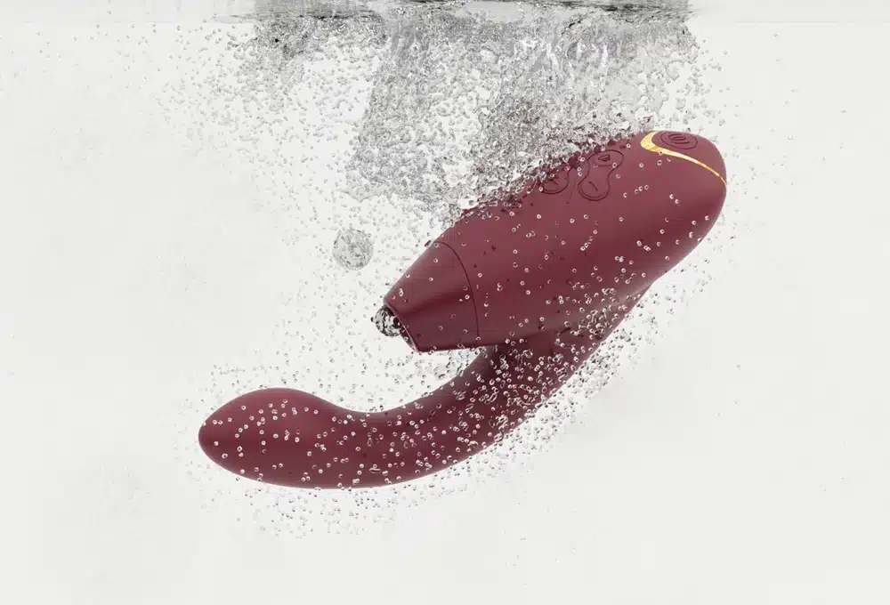 Womanizer - Duo 2 - Clitoris Stimulator - G-Spot Vibrator - Luchtdruk - Vibraties - Rood - Afbeelding 2