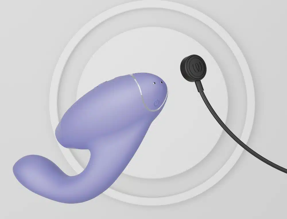 Womanizer - Duo 2 - Clitoris Stimulator - G-Spot Vibrator - Luchtdruk - Vibraties - Paars - Afbeelding 2
