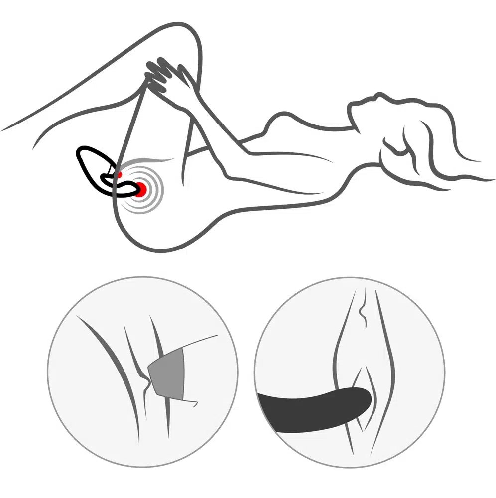 Womanizer - Next Duo - Clitoris Stimulator - G-Spot Vibrator - Luchtdruk - Vibraties - Paars - Afbeelding 7