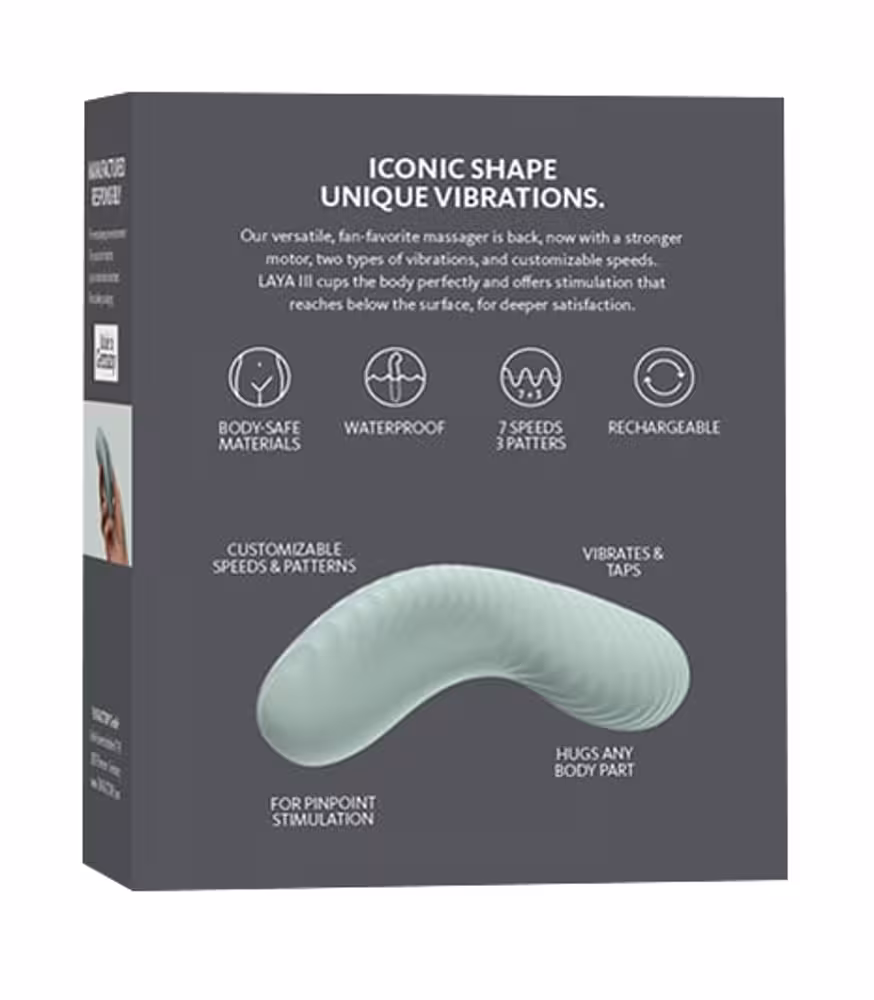 Fun Factory - Laya III - Opleg Vibrator - Vibraties en Kloppend Effect - Mint Groen - Afbeelding 7
