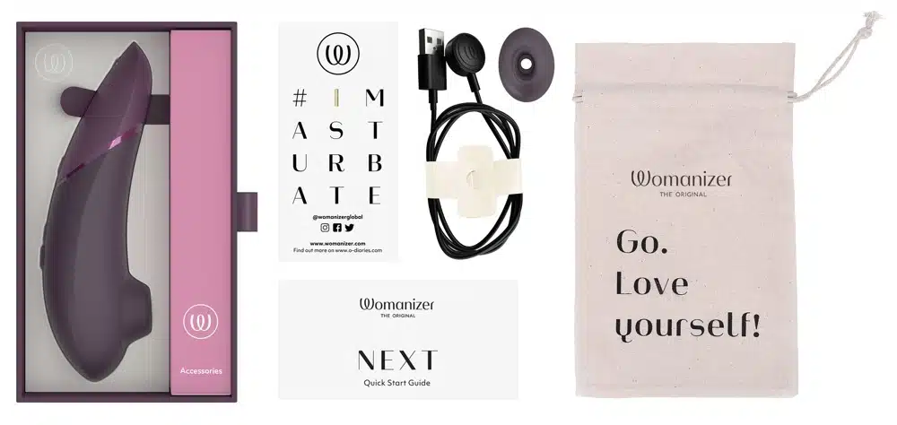 Womanizer - NEXT - 3D Pleasure Air Technology - Luchtdruk - Climax Control - Paars - Afbeelding 10