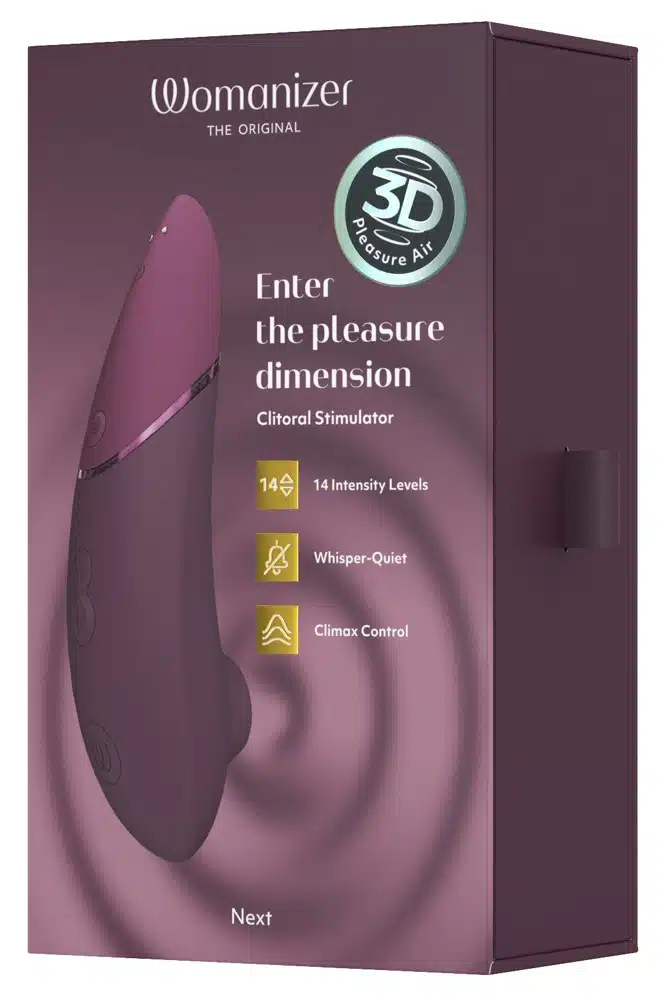 Womanizer - NEXT - 3D Pleasure Air Technology - Luchtdruk - Climax Control - Paars - Afbeelding 9