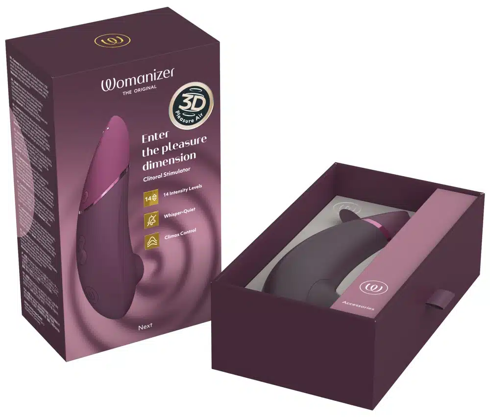 Womanizer - NEXT - 3D Pleasure Air Technology - Luchtdruk - Climax Control - Paars - Afbeelding 4