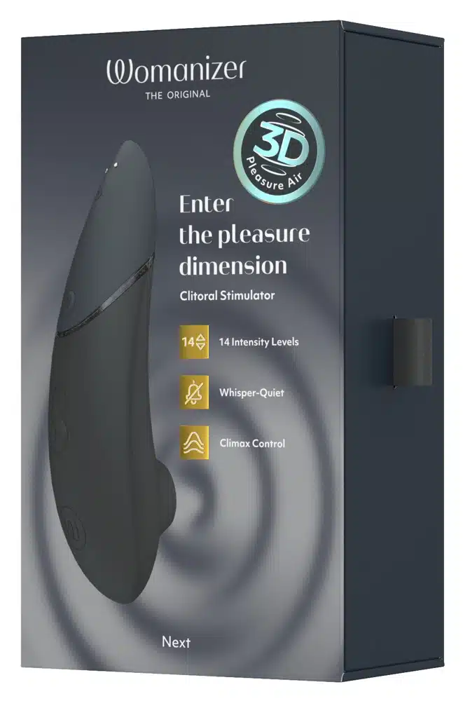 Womanizer - NEXT - 3D Pleasure Air Technology - Luchtdruk - Climax Control - Zwart - Afbeelding 6