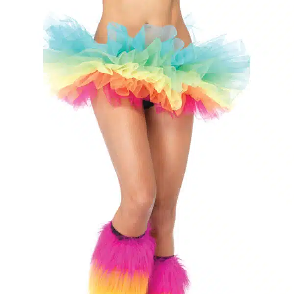 Leg Avenue - Petticoat - Organza - Regenboog
