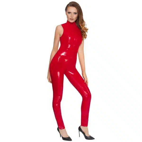 Black Level - Catsuit - Lak - Rood