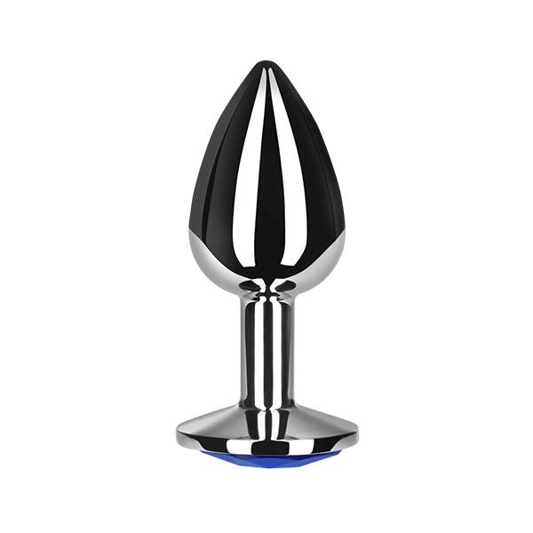 Butt Plug Diamant Blauw - Secret Play