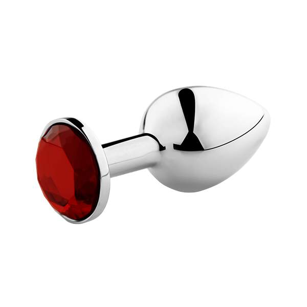 Butt Plug Diamant Rood - Secret Play