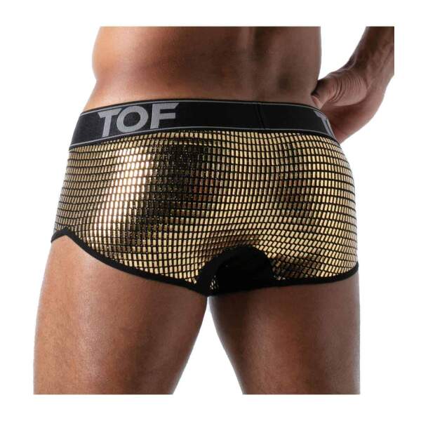 TOF PARIS - Star Short - Pailletten - Zwart - Goud - Afbeelding 5