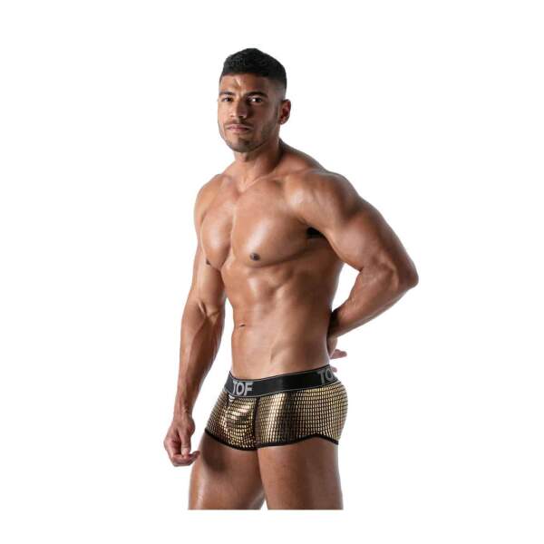 TOF PARIS - Star Short - Pailletten - Zwart - Goud - Afbeelding 4