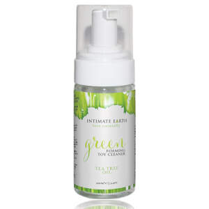 Intimate Earth - Green - Toy Cleaner - Foaming - Tea Tree Oil