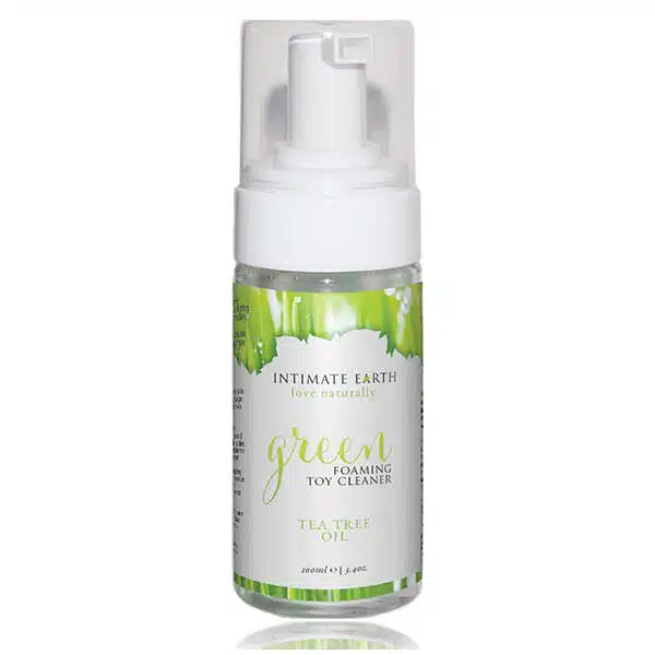 Intimate Earth - Green - Toy Cleaner - Foaming - Tea Tree Oil