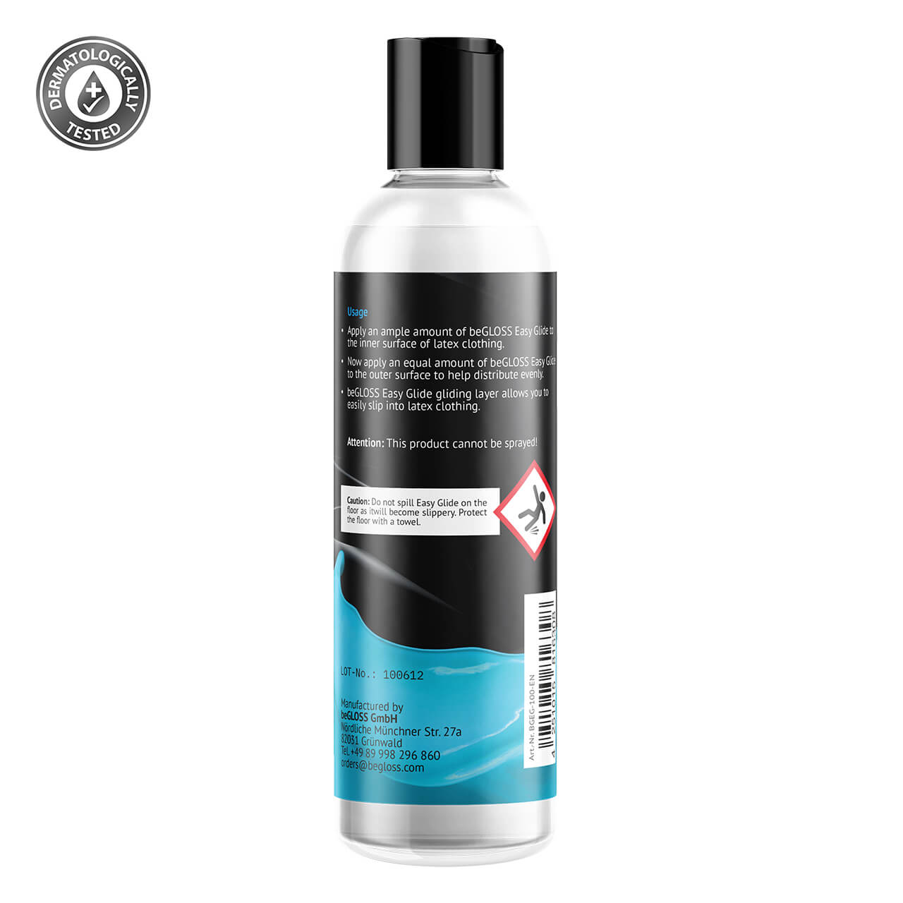 beGLOSS - Easy Glide Premium - Voor Latex & Datex - 100 ml - Afbeelding 4