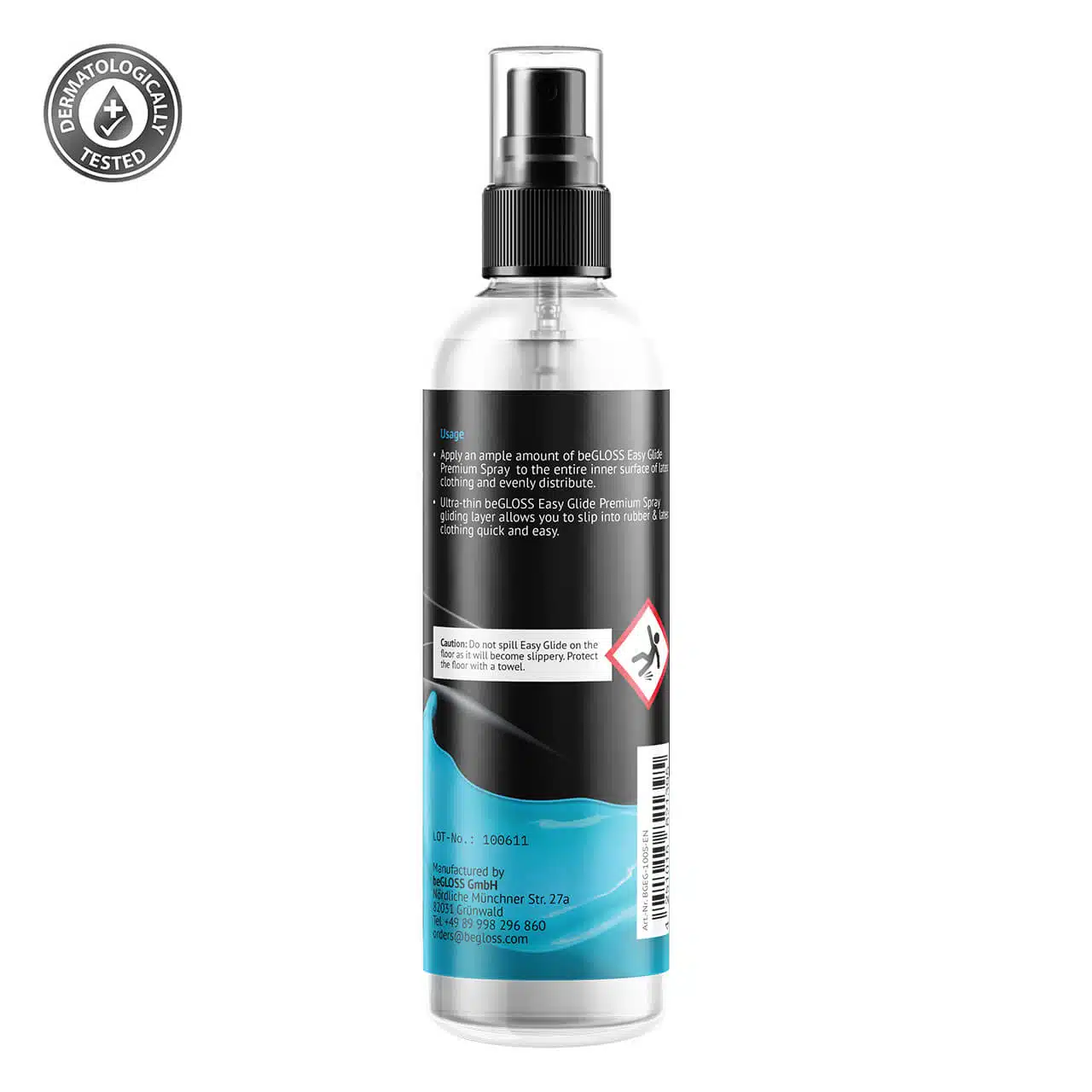 beGLOSS - Easy Glide Spray – Moeiteloos in je Latex - 100 ml - Afbeelding 4