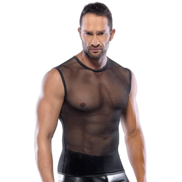 Svenjoyment - Netshirt - Visnet - Zwart