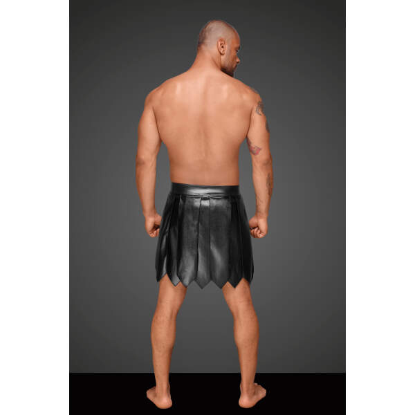 Noir Handmade Gladiator Rok - Afbeelding 5