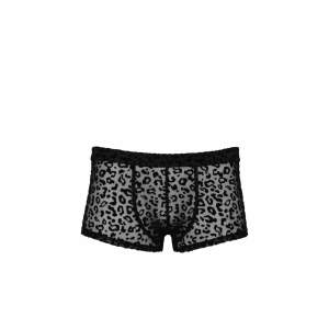 Noir Handmade - H072 - Short - Luipaard - Gaas - Zwart