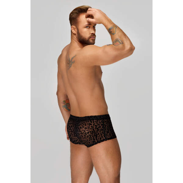 Noir Handmade - H072 - Short - Luipaard - Gaas - Zwart - Afbeelding 5