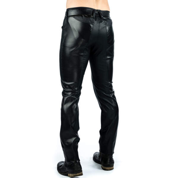 Benno Von Stein - Kyngax - Broek - PU Leer - Zwart - Afbeelding 2