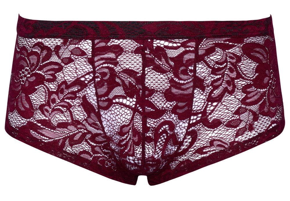 Svenjoyment Underwear - Hip Shorty - Kant - Bordeaux - Afbeelding 4
