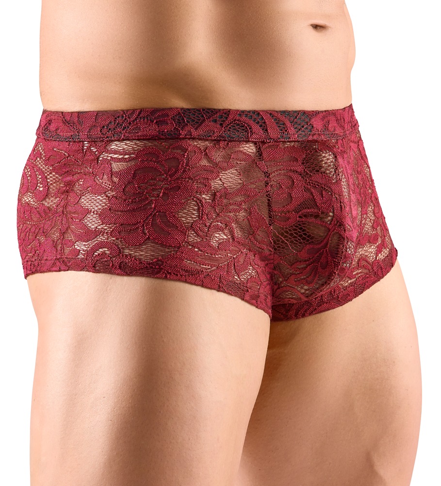 Svenjoyment Underwear - Hip Shorty - Kant - Bordeaux - Afbeelding 3